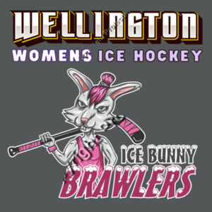 Ice Bunny Brawlers Drawstring Bag Design