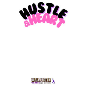 Limited: Hustle & Heart Back Only edge tee Design