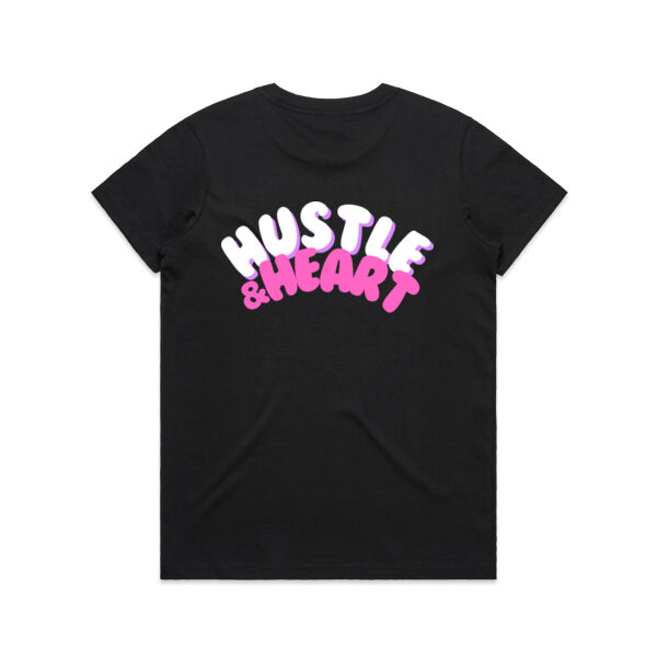 Limited: Hustle & Heart Dark Tee Thumbnail