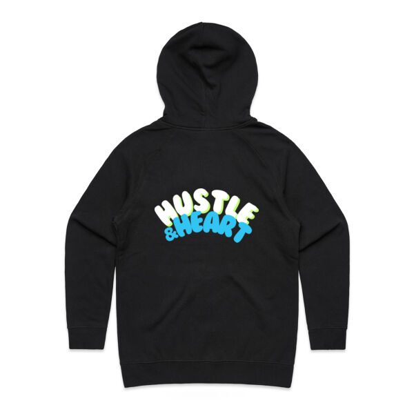 Limited: Hustle & Heart Hoodie BLUE Thumbnail